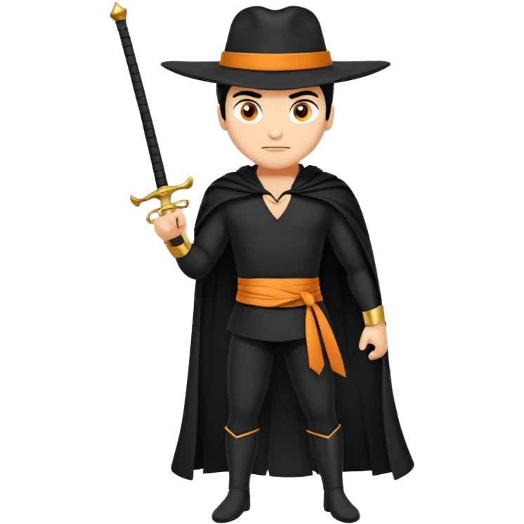 Diseña un Zorro animado cuerpo completo  emoji