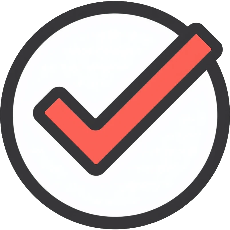 checkmark in circle emoji