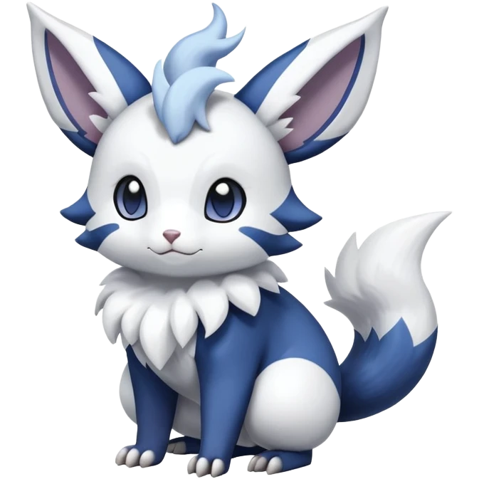Shiny Furret-Minccino-Meowstic-Absol-Zangoose-Hybrid (Full body) emoji