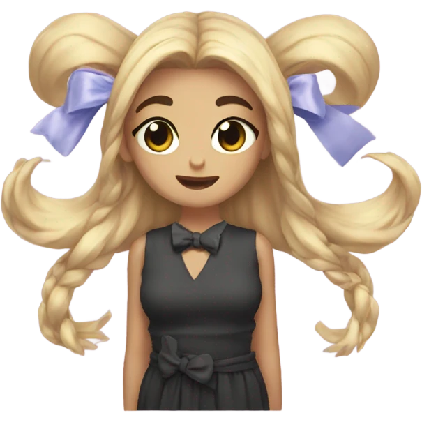 Aesthetic bow emoji