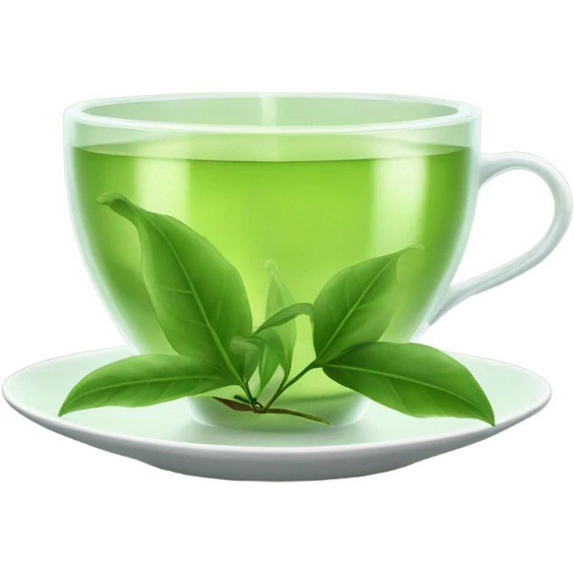 green tea emoji