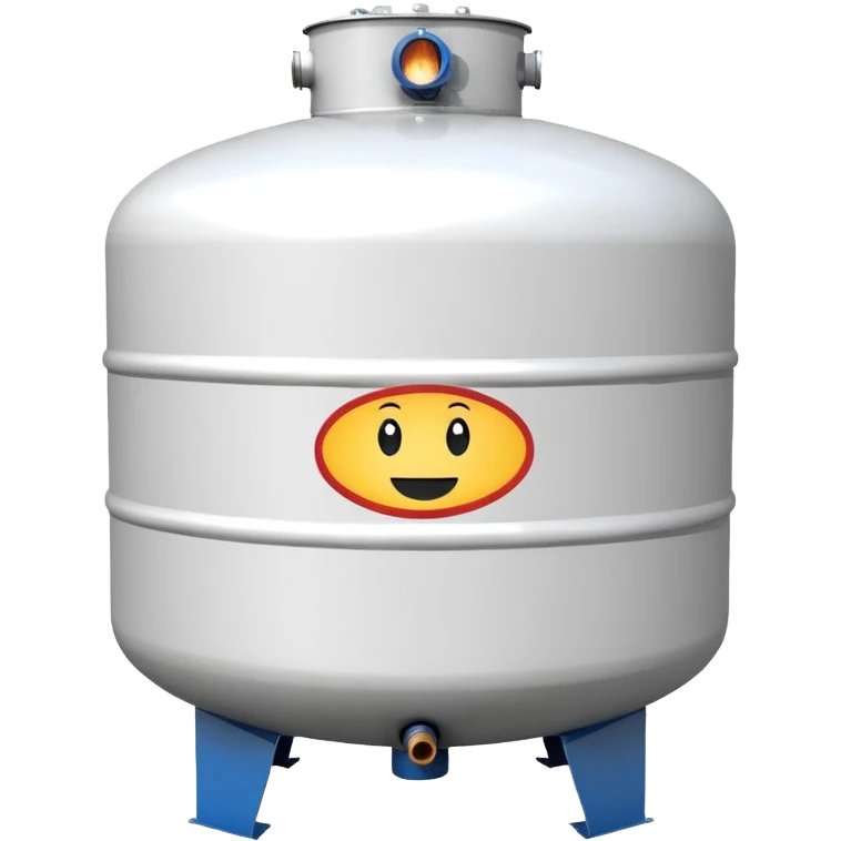 1000 gal residential propane tank white emoji
