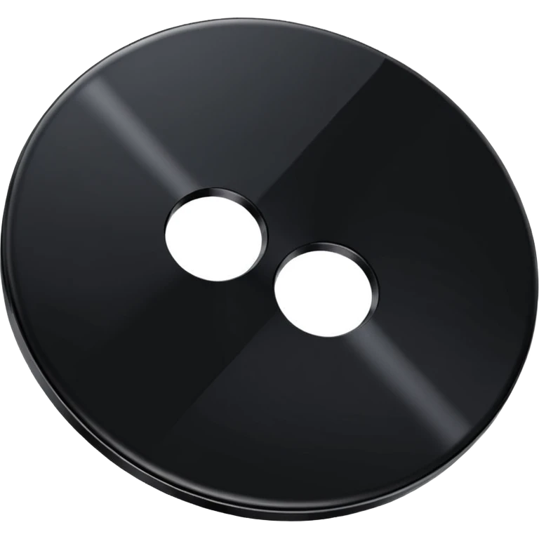 two black computer disk emoji