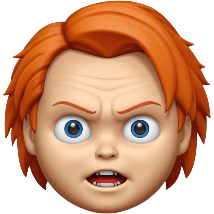 Un emojin de chuky emoji