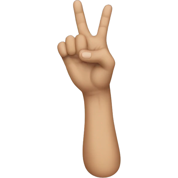 Hand doing an L emoji