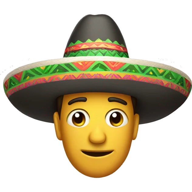 Mexican sombrero emoji