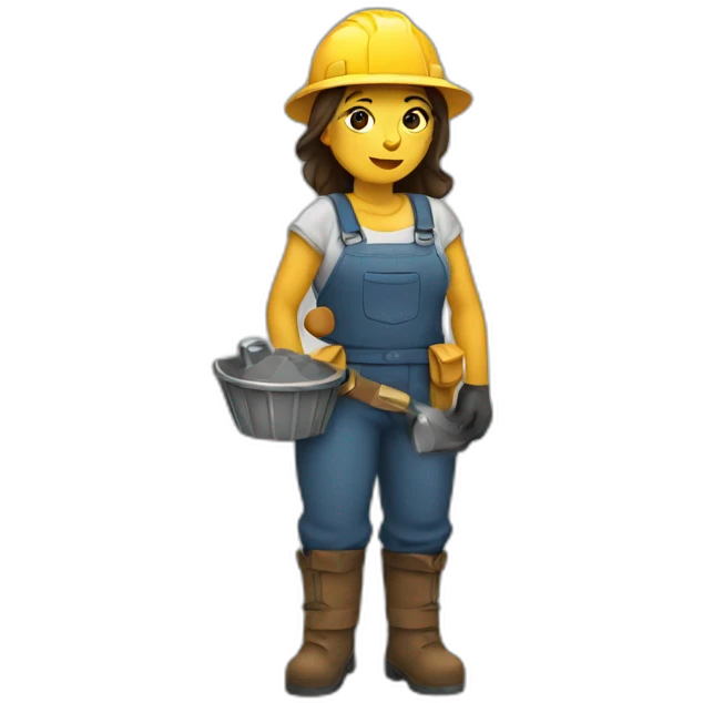 women miner emoji