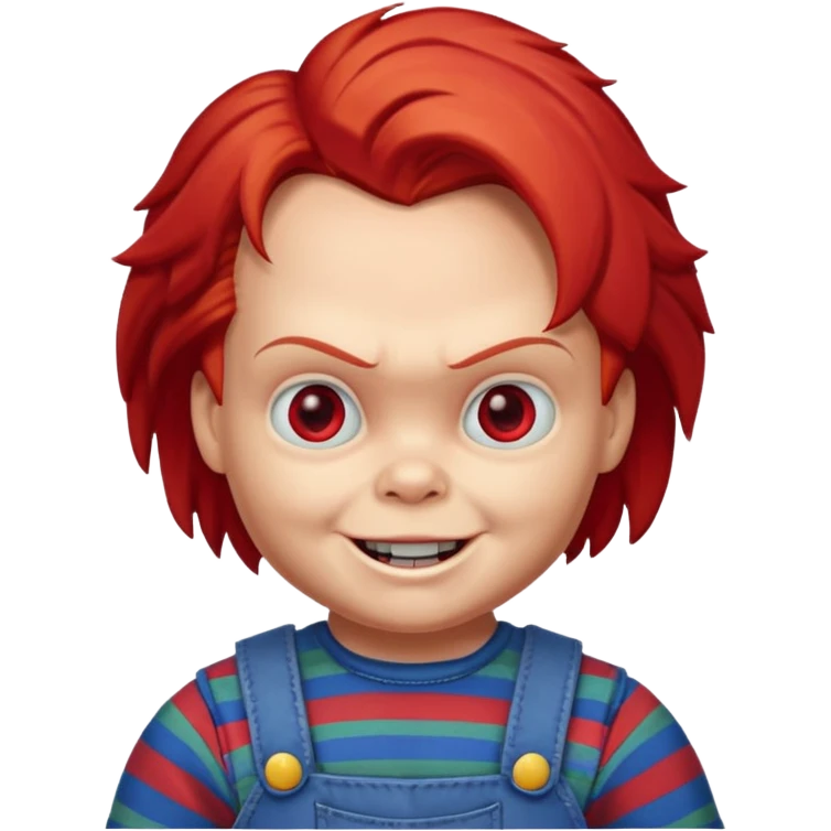 Un emojin de chuky emoji