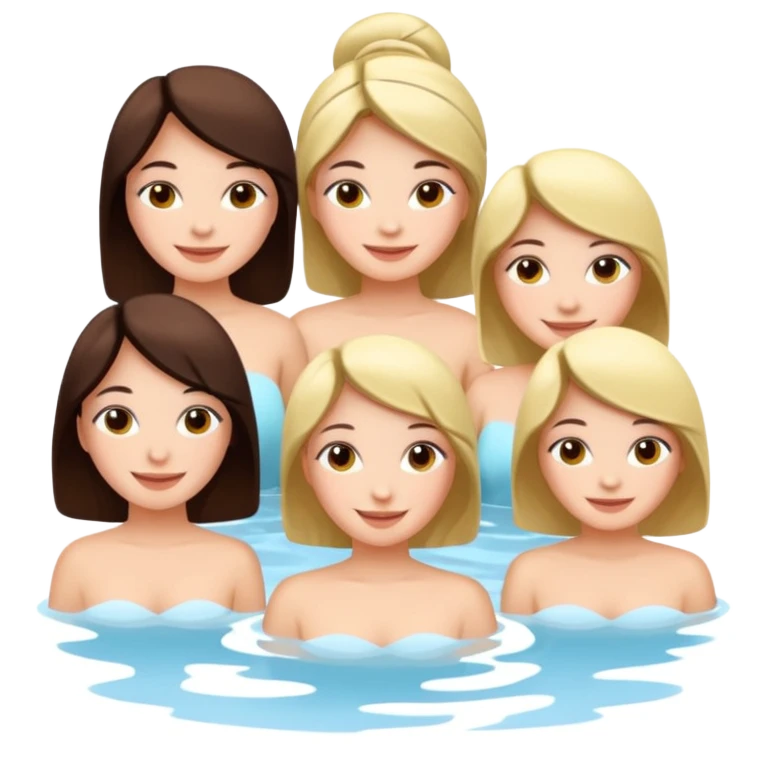 Spa girls emoji
