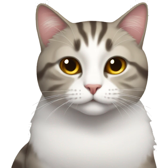 Cat on a self care day emoji