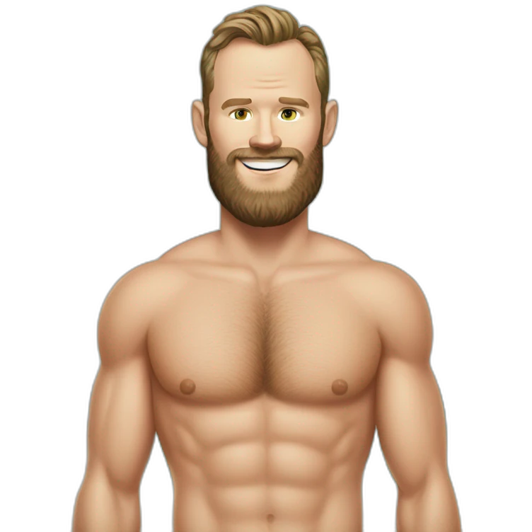 Jonathan Toews as beach bum with beard emoji