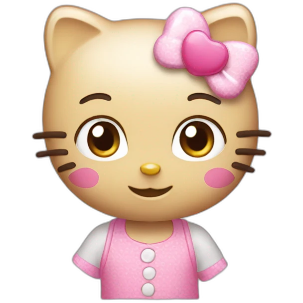 Hello kitty emoji