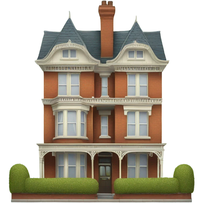edwardian house emoji