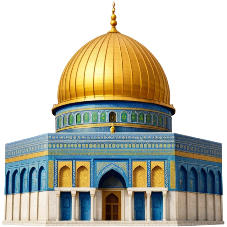 Dome of the rock, Palestine emoji