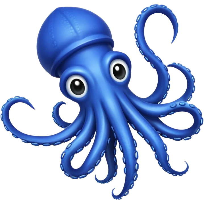 squid fake bait fishing emoji