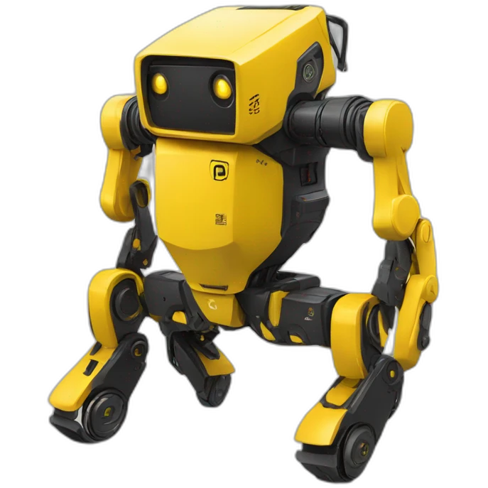 boston dynamics yellow robot emoji