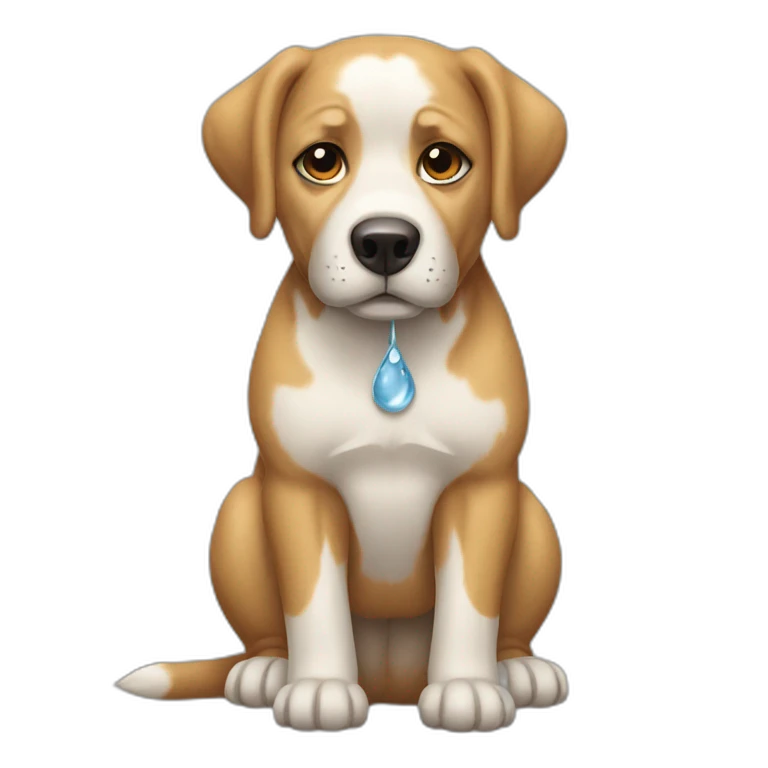 Perro de agua emoji