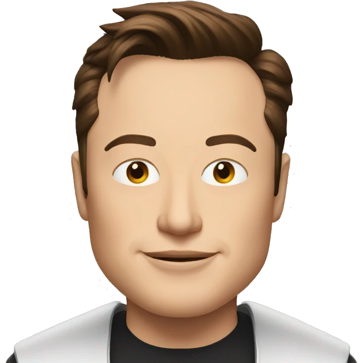 Elon Musk emoji