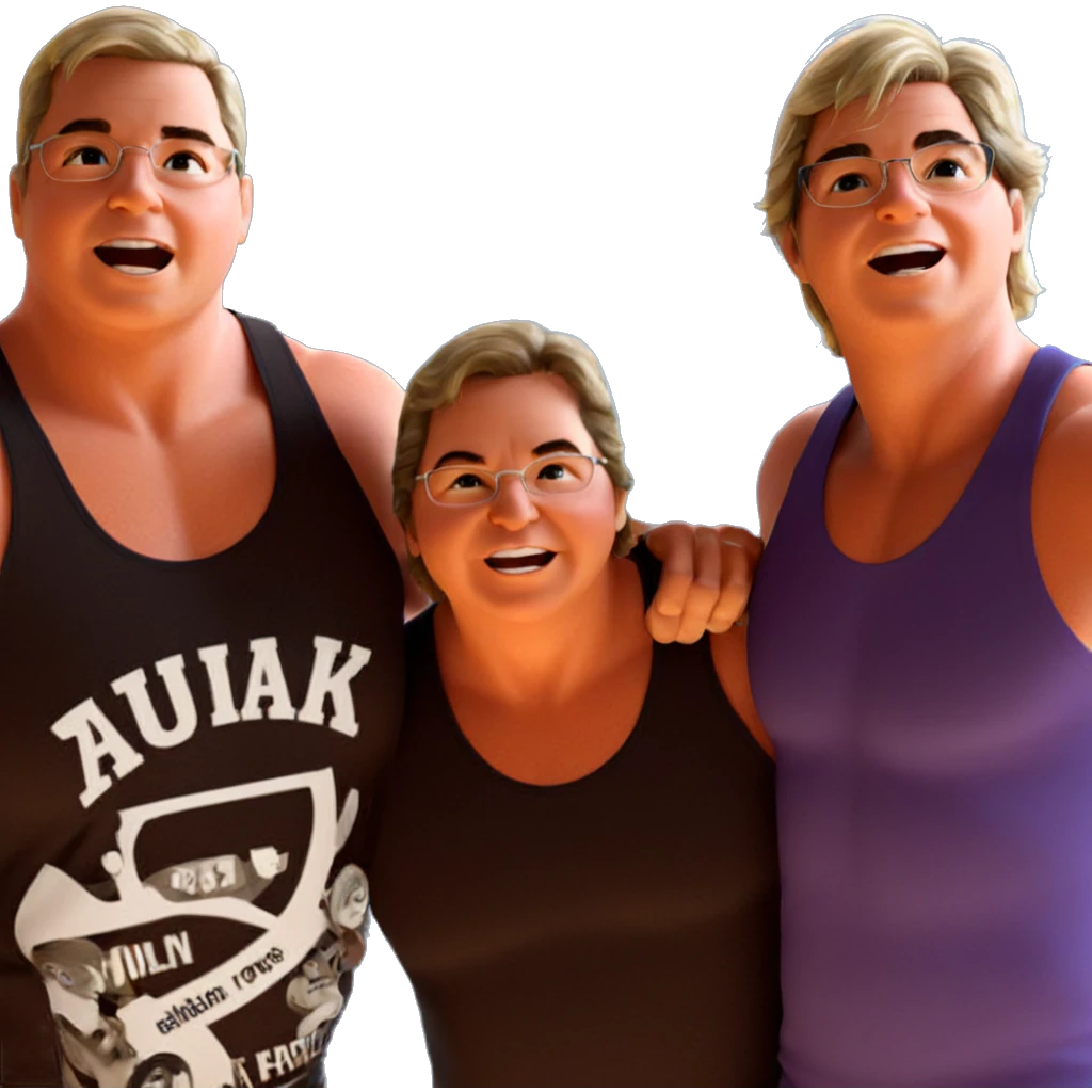 meme boys in tank tops emoji