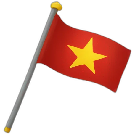 Drapeau communiste emoji