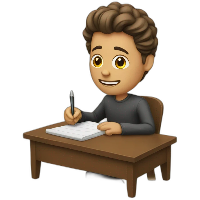 Writing emoji