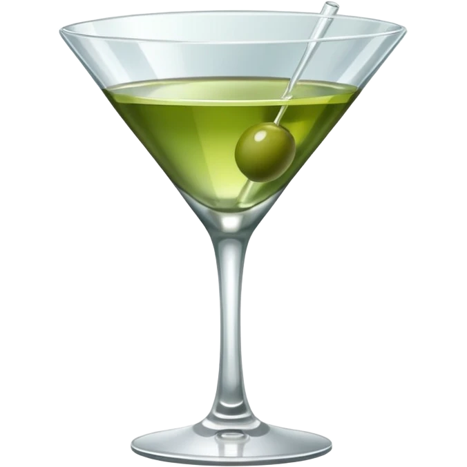 martini glass emoji