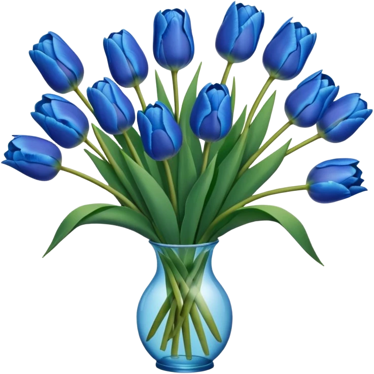 I need something for winter Video like bleu tulipe bouquet  emoji