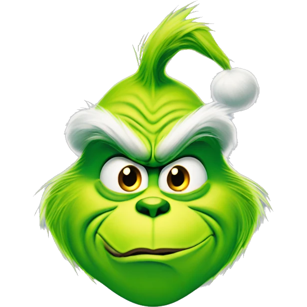 The grinch emoji