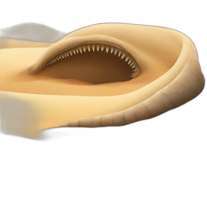 sandworm dune from sand emoji