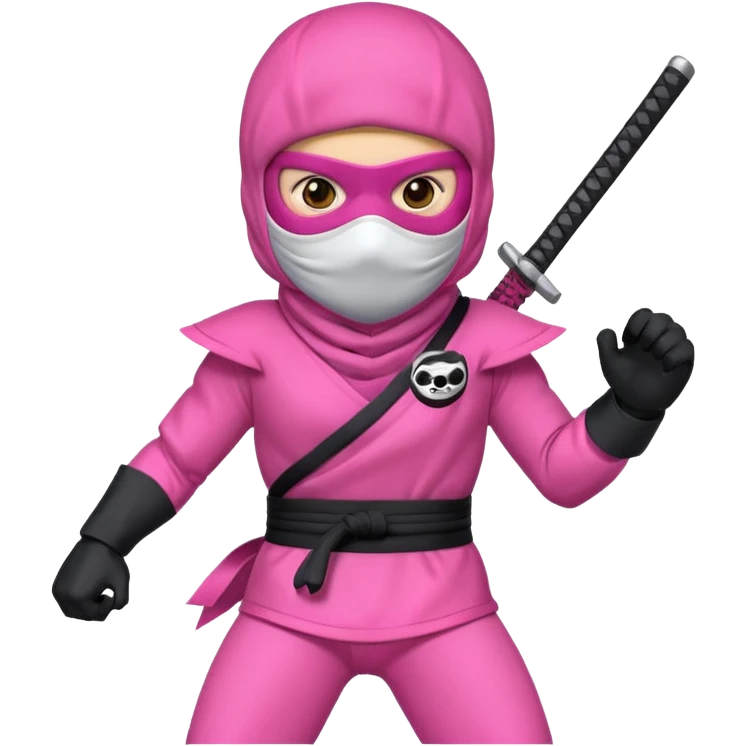 Pink ninja 500 emoji