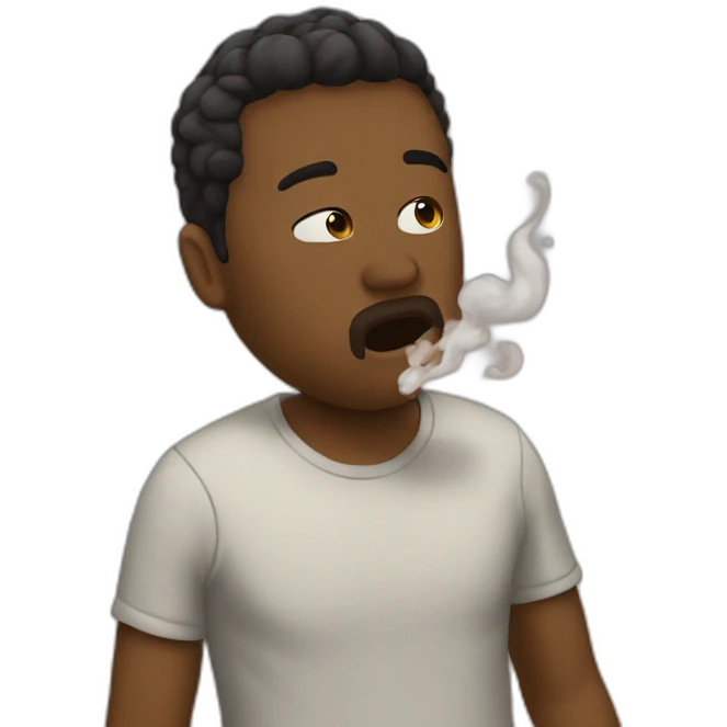 Exhale emoji