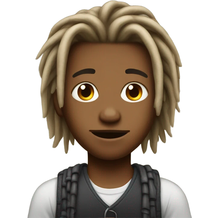 Boy no temper fade haircut with dreads ￼ emoji