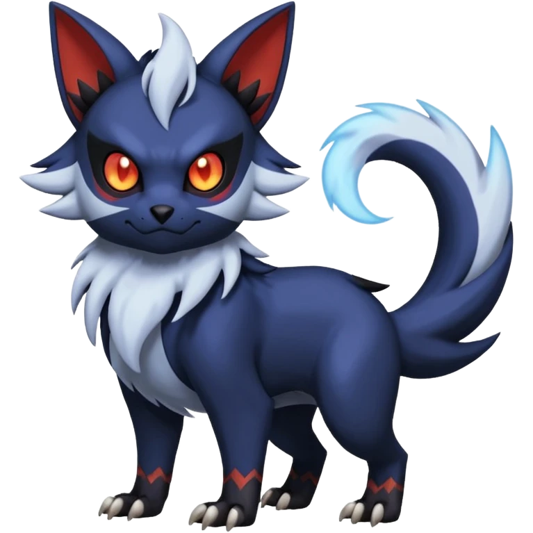 Noibat-Absol-Nargacuga-Zorua-Torracat-fusion-Fakemon-Pokémon-creature  emoji