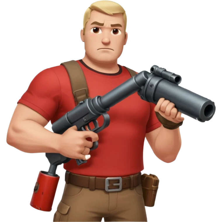 The Heavy from TF2 emoji