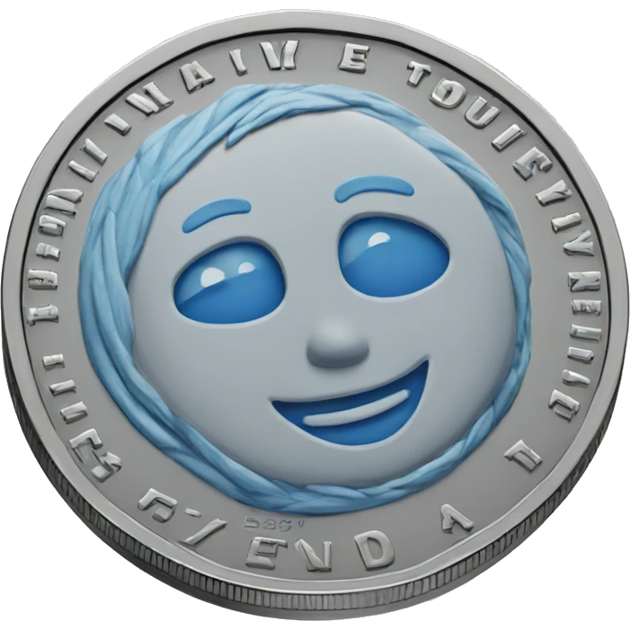us DOLLAR BLUE COIN emoji