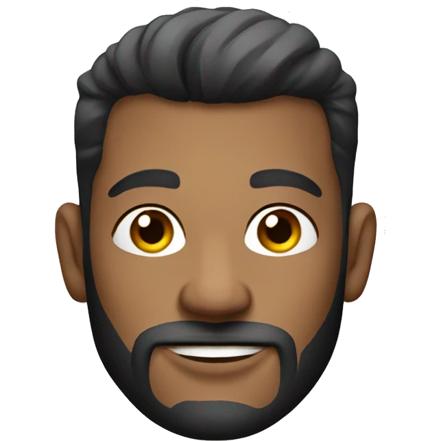 tattooed bold man  emoji