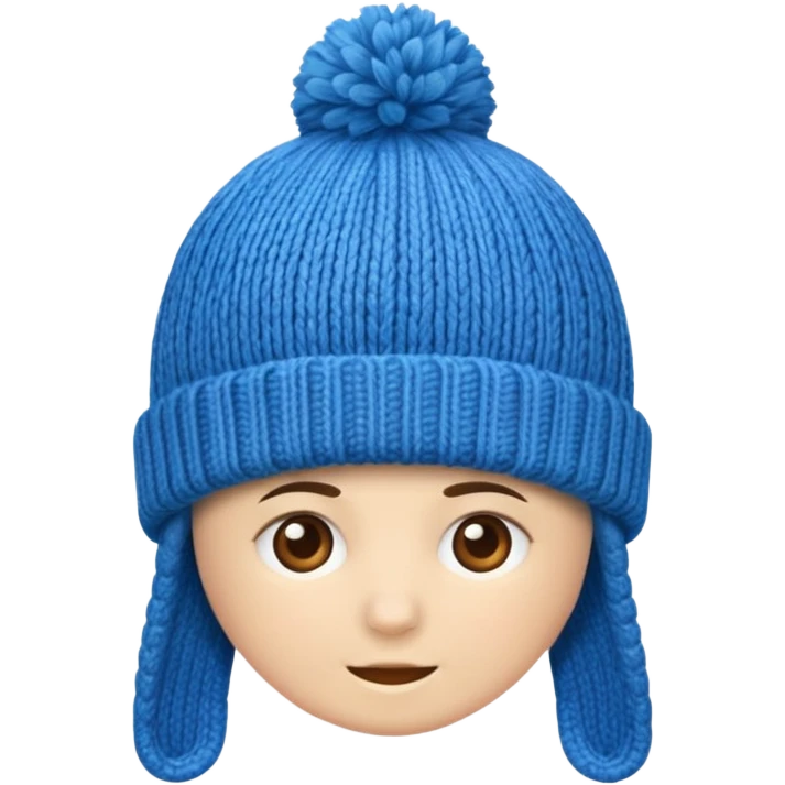 Hat for winter emoji
