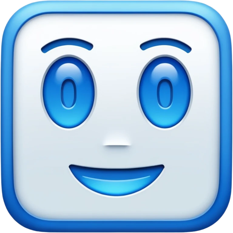 2026 blue text emoji