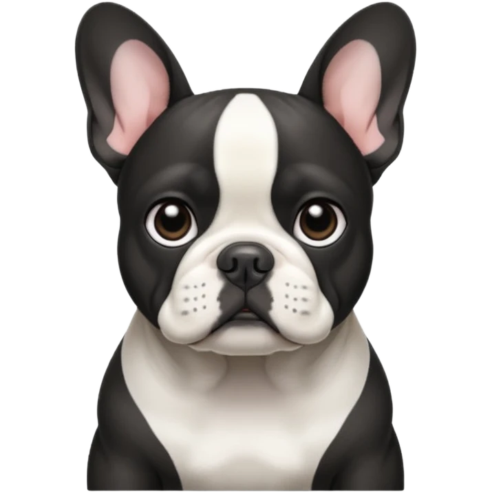 French bulldog  emoji
