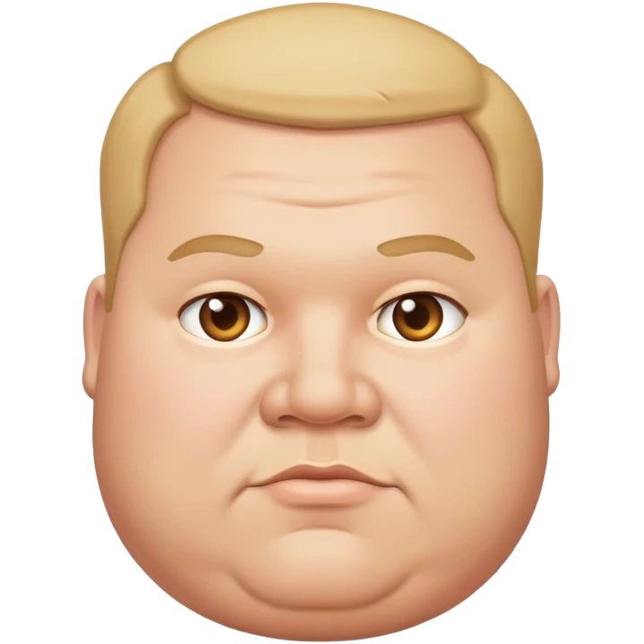 fat man emoji