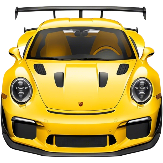 Porsche gt3 Rs 992 front  emoji