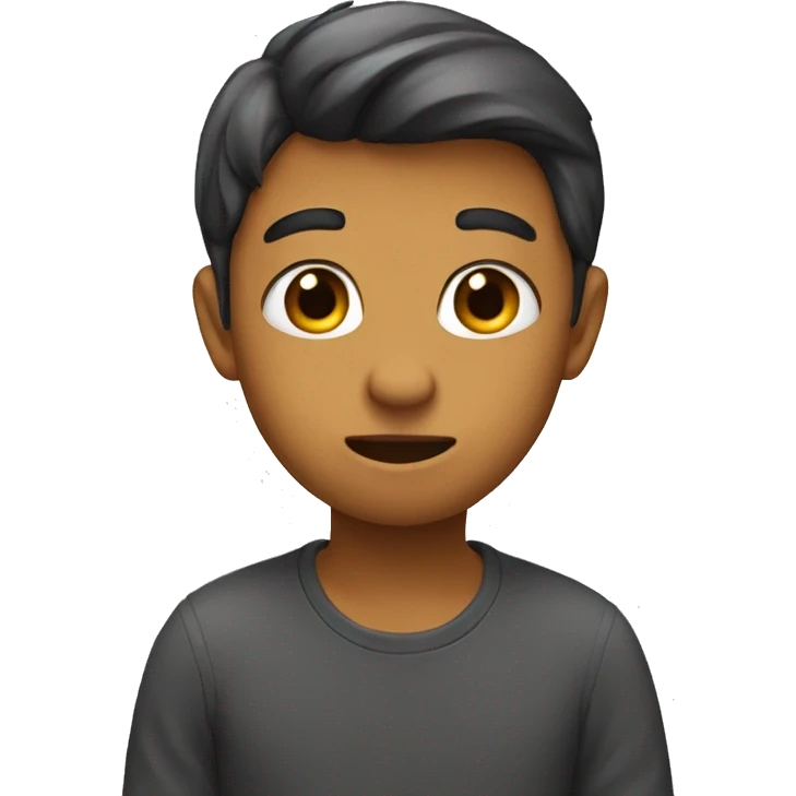 Shy emoji