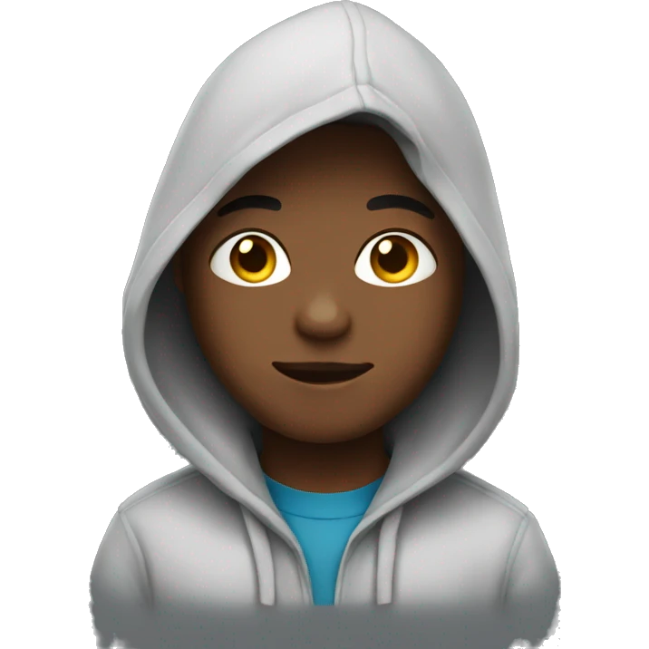 boy with hoodie emoji