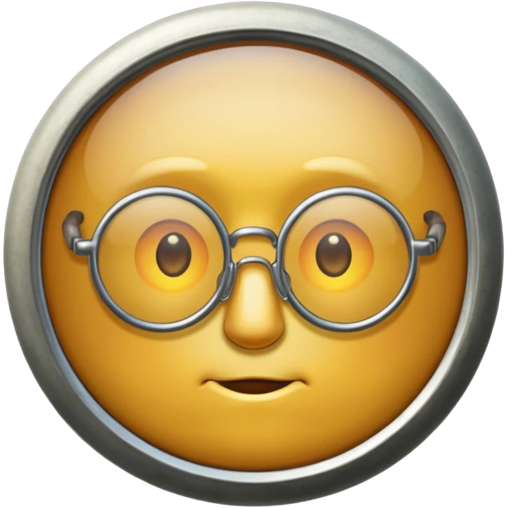 Monacle glasses emoji