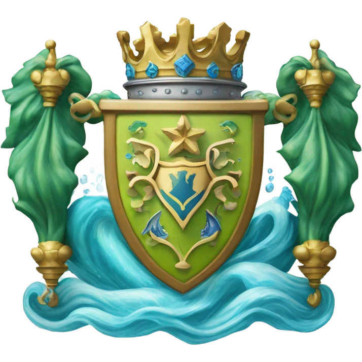 Water league coat of arms emoji