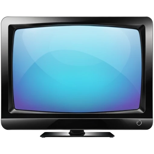 ultra-thin TV emoji