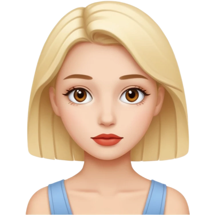 Clean girl, emoji