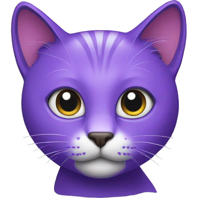 purple cat emoji