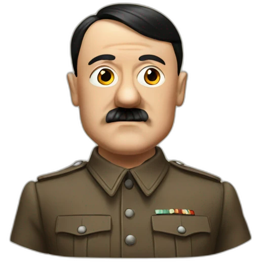 Adolf hitler enjoying emoji