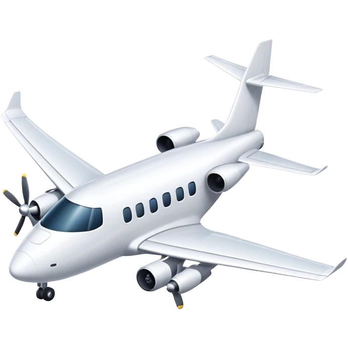 aircraft emoji that is white only  emoji